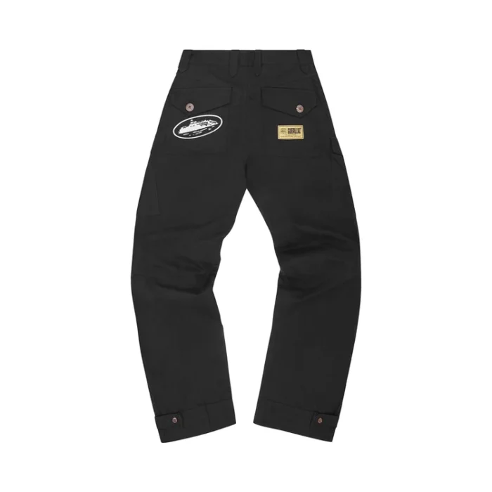 Corteiz Storm Cargos Black