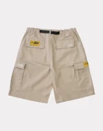 Corteiz Alcatraz Cargo Shorts Beige