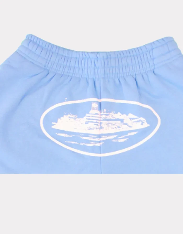 Corteiz Alcatraz Shorts Babyblau