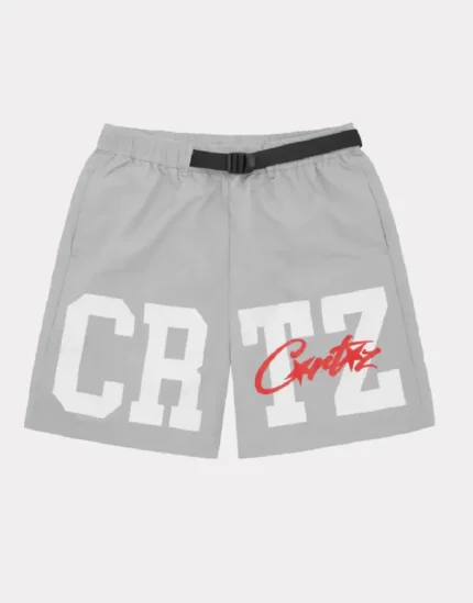 Corteiz CRTZ Nylon shorts Gray