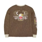 Corteiz C Starz Waffle Sweatshirt Brown