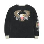 Corteiz Dipset Eagle Sweatshirt Washed Black