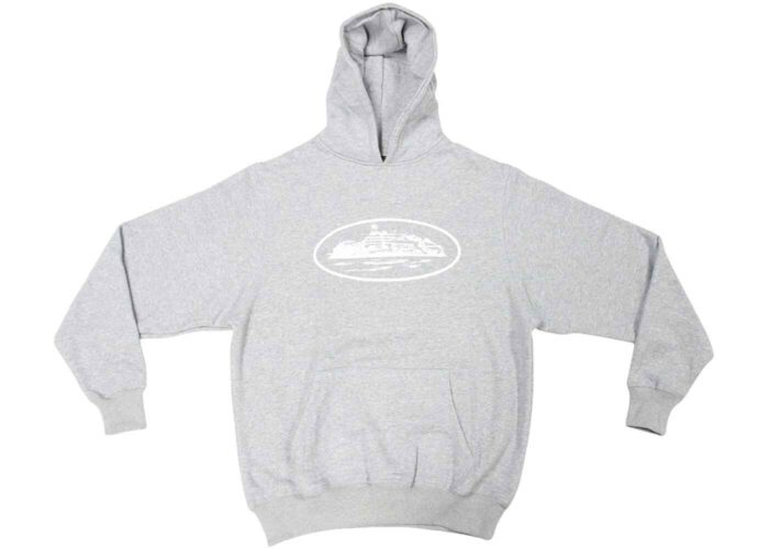 Corteiz Alcatraz Hoodie Grey
