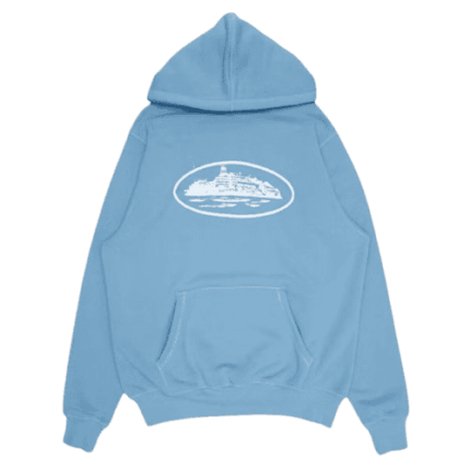 Corteiz Alcatraz Hoodie Blue