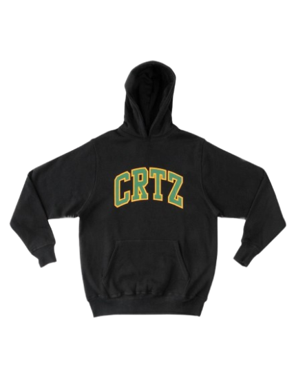 Corteiz Dropout Hoodie Black