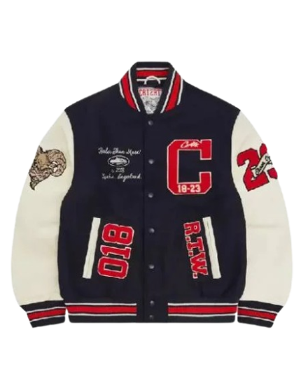 Corteiz Goat Varsity Jacket