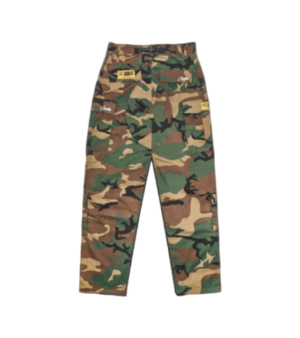 Corteiz Guerillaz Cargos Woodland Camo