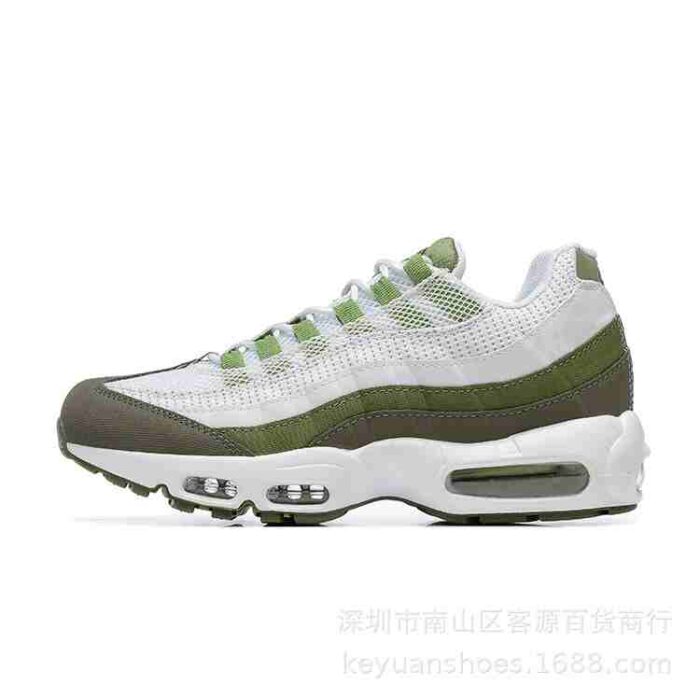 Corteiz Nike Air Max 95 White Oil Green