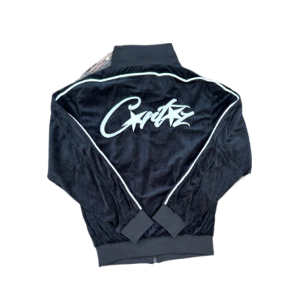 Corteiz Black Velour Tracksuit