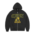 Corteiz Lion Varsity Zip Hoodie